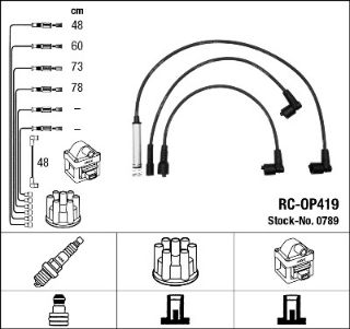 RC-OP419 ATEŞLEME KABLOSU resmi