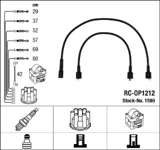 RC-OP1212 ATEŞLEME KABLOSU resmi