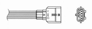 SENSÖR OKSİJEN ACCORD V  93-95 2.0I (F20Z2) VW CADDY II GOLF III-IV PASSAT AUDI A4 A6 A8  FIAT BRAVA  MAREA  POLO İBİZA 09-15 (OZA624-E4) resmi