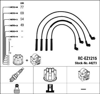 RC-EZ1215 ATEŞLEME KABLOSU resmi