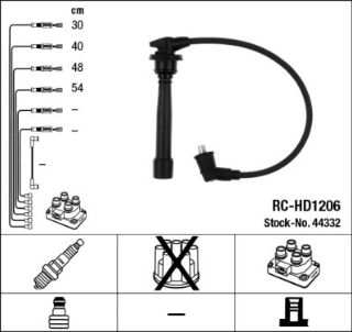 RC-HD1206 ATEŞLEME KABLOSU resmi