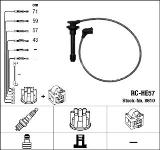 RC-HE57 ATEŞLEME KABLOSU resmi