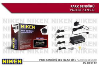 PARK SENSÖRÜ SES İKAZLI GRİ resmi