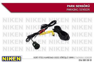 GERİ VİTES KAMERASI GECE GÖRÜŞLÜ 18MM resmi