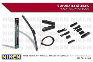 SİLECEK 450mm 9 APARATLI BANANA TİP resmi