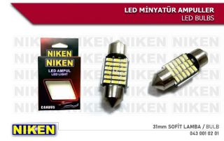 LED AMPUL SOFIT CANBUS LED 31MM resmi