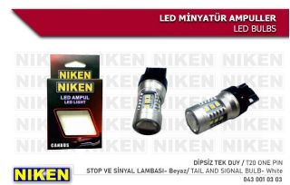 LED AMPUL 1016 DIPSIZTEK DUY CANBUS LED resmi