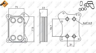 YAG SOGUTUCU RADYATORU KALIN TIP Z13DTH Z13DTJ A13DTC A13DTE A13DTR CORSA D ASTRA H resmi