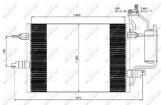 KLIMA RADYATORU MERIVA A Z14XEP Z16XEP Y17DT resmi