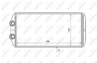KALORIFER RADYATORU PARTNER TEPE BERLINGO III 08> 1,6HDI 1,6 16V resmi