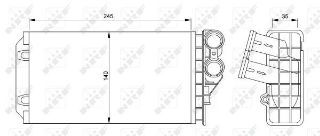 KALORIFER RADYATOR C4 P307 DV6 (1,6HDI) 2,0HDI 16V resmi