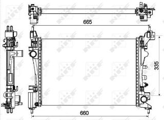 MOTOR SU RADYATORU CORSA D A12XER A14XER resmi