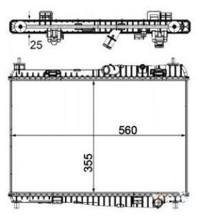 MOTOR SU RADYATORU FIESTA 1,25 16V / 1,4 16V 08 /> B MAX 1,4 16V 12 /> resmi