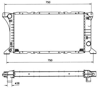 MOTOR SU RADYATORU TRANSIT 2,5 D 86>91 MANUEL resmi