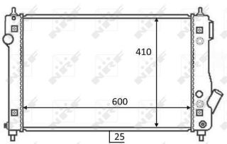 MOTOR SU RADYATORU AVEO KALOS T255 1,4 16V MANUEL AVEO 08> resmi