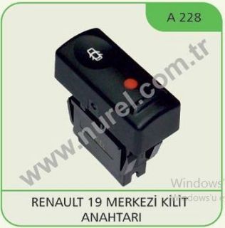 MERKEZI KİLİT ANAHTARI R19 resmi