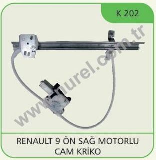 CAM MEKANİZMASI MOTORLU ÖN SAĞ R9 resmi