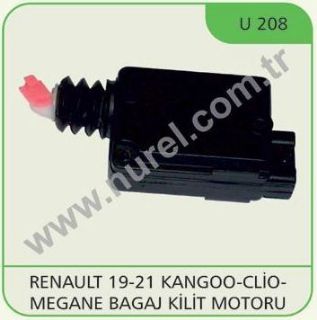 BAGAJ KİLİT MOTORU R9 R11 R19 R21 CLİO KANGOO MEGANE LAGUNA resmi