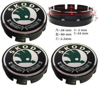 JANT GOBEK ARMASI 60-56MM (YEŞIL) SKODA resmi