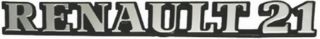 ARKA YAZI RENAULT 21 YENİ MODEL R21 resmi