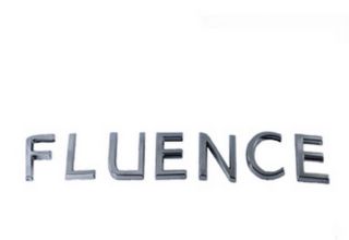 ARKA BAGAJ YAZISI FLUENCE FLUENCE resmi