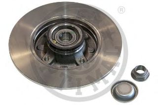 FREN DİSKI ARKA (4D 249MM)RULMANLI 307 C4   01- resmi