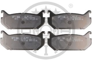 FREN BALATA SETİ DİSKLİ FREN PROBE IIECP 626 IVGE -626 IV HATCHBACKGE -MX-6GE -XEDOS 6CA resmi