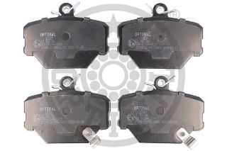 FREN BALATA SETİ DİSKLİ FREN SMART: CABRİO450 -CİTY-COUPE450 -CROSSBLADE450 -FORTWO CABRİO450 -FORTW resmi