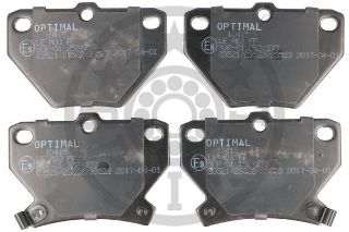 FREN BALATASI ARKA (78mm) COROLLA  02- resmi