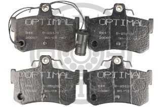 FREN BALATA SETİ DİSKLİ FREN LEGEND IHS-KA -LEGEND I COUPEKA 800XS -800 HATCHBACKXS resmi