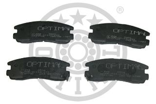 FREN BALATA SETİ DİSKLİ FREN SEBRINGJR 3000 GT COUPEZ16A -ECLIPSE IID3 A -GALANT VE5 A-E7 A-E8 A -G resmi