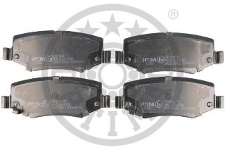 FREN BALATASI ARKA (116mm) CHEROKEE 08-WRANGLER III 06- resmi