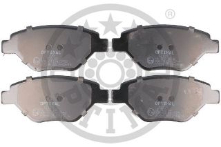 FREN BALATA SETİ DİSKLİ FREN MEGANE IIBM0/1 -CM0/1 -MEGANE II GRANDTOURKM0/1 -MEGANE II STUFENHECK resmi