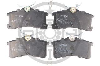 FREN BALATASI ARKA (87mm) COROLLA 99-01  AVENSIS  01- resmi