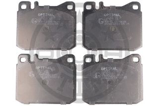 FREN BALATA SETİ DİSKLİ FREN COUPEC123 -KOMBİ KOMBİS123 -S-KLASSEW126 -S-KLASSE COUPEC126 -SLR107 -S resmi