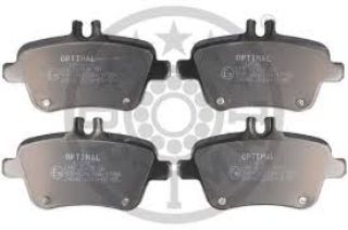 FREN BALATA SETİ DİSKLİ FREN A-KLASSEW176 -B-KLASSEW246-W242 -CLA COUPEC117 -GLA-KLASSEX156 -SLKR172 resmi