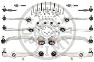 BUGİ KOLU SETİ TEKERLEK BAGLANTİSİ A48D2-B5 -A4 AVANT8D5-B5 -A64B2-C5 -A6 AVANT4B5-C5 SUPERB3U4 PA resmi