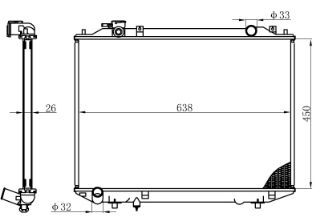 RADYATÖR BRAZİNG RANGER 2.5D 98 KLİMASIZ MEK 635X450X26 resmi