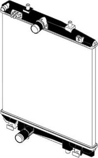 RADYATÖR BRAZİNG P107 1.4HDİ MEK 375X338X16 resmi