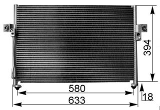 KLİMA KONDANSERİ STAREX 2.5 CRDİ 97 resmi