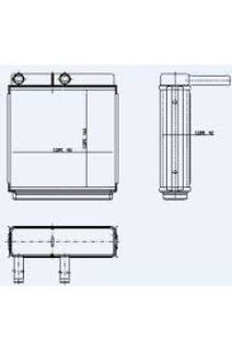 KALORİFER RADYATÖRÜ J9 170X173X48 resmi