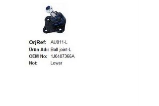 ROTİL SOL KITSIZ BORA IV 98>GOLF IV 97> OCTAVIA 97>04 LEON TOLEDO II 99> A3 96>03 NEW BEETLE -AU011-L- resmi