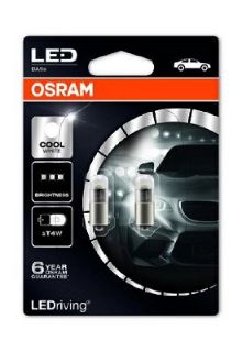 AMPUL 12V PARK (53) COOL WHITE LED 6000K IKILI PAKET BEYAZ ISIK resmi