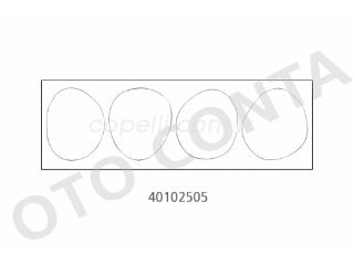 MOTOR GOMLEK LASTİĞİ R12 R9 1,4 R19 / MEGANE / CLİO SILIKON resmi