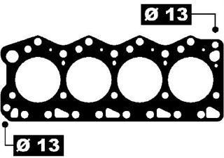 SİLİNDİR KAPAK CONTASI 95,3MM - 1,50MM MASTER - DUCATO - DAILY 2,5TD 94>00 resmi