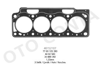 SKC 3 DELİK MGN-LGN-KNG-MASTER-TRAFİC-VİVARO 1.9 DCİ-DTI F9Q resmi