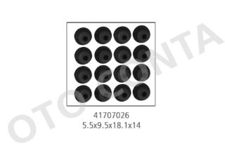 SUBAP LASTİĞİ TK.16ADET (5.5*9.5*18.1*14MM) 206 307 308 DV6ATED4 DV6B resmi
