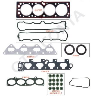 TAKIM CONTA KOMPLE ASTRA F CORSA B TIGRA A X14XE KECESIZ SUBAP LASTIKSIZ resmi