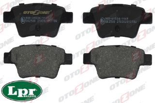 ARKA BALATA P307 00 307 SW 02 307 CC 03 207 06 C4 04 08 KÜÇÜK TİP GDB1620 resmi