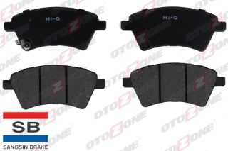 ÖN BALATA KNG III YM 09 -SEDICI 1.6 16V-1.9 D-MTJ 06/06 SUZUKİ SX4 6.06 GDB1673 resmi